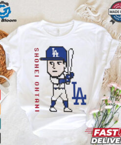 Shohei Ohtani Los Angeles Dodgers 8 bit shirt