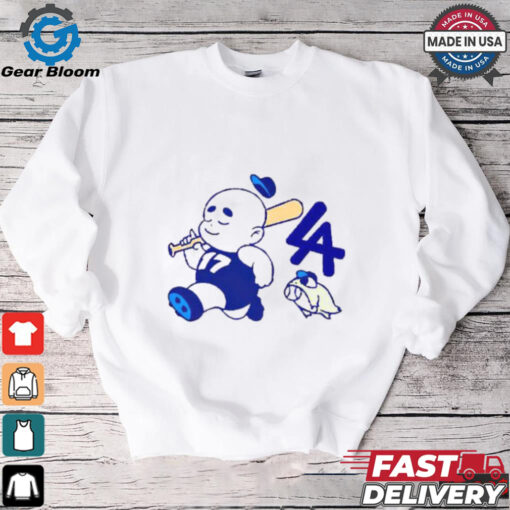 Shohei Ohtani Los Angeles Dodgers baby 10oz Fleece shirt