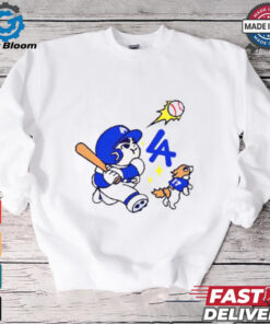 Shohei Ohtani Slugger 10oz Fleece Los Angeles Dodgers shirt