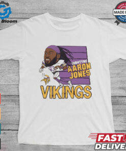 Showtyme Aaron Jones Minnesota Vikings caricature shirt