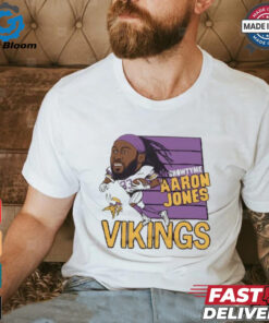 Showtyme Aaron Jones Minnesota Vikings caricature shirt