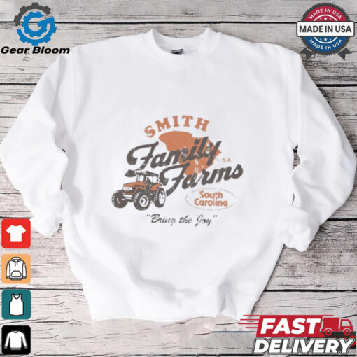 Smith Family Farms Bring The Joy South Carolina Retro t shirt