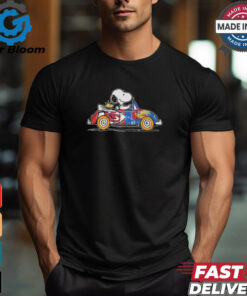 Snoopy And Woodstock Driver Car Chiefs And Jayhawks 2024 Shirt