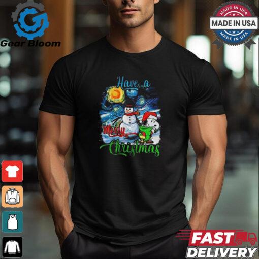 Snoopy Have A Merry Christmas 2024 Happy Holidays T shirt