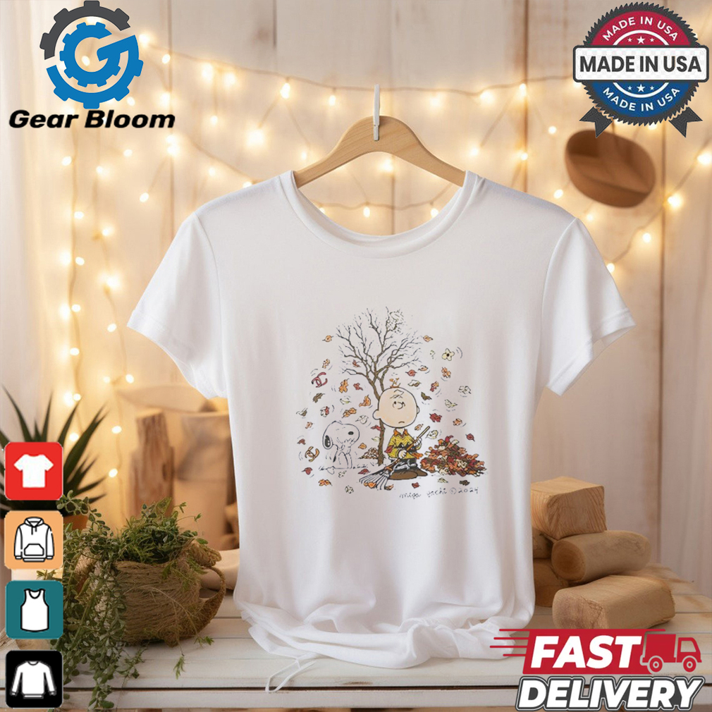 Snoopy and Charlie Brown Mega Yacht shirt Snoopy and Charlie Brown Mega Yacht shirt