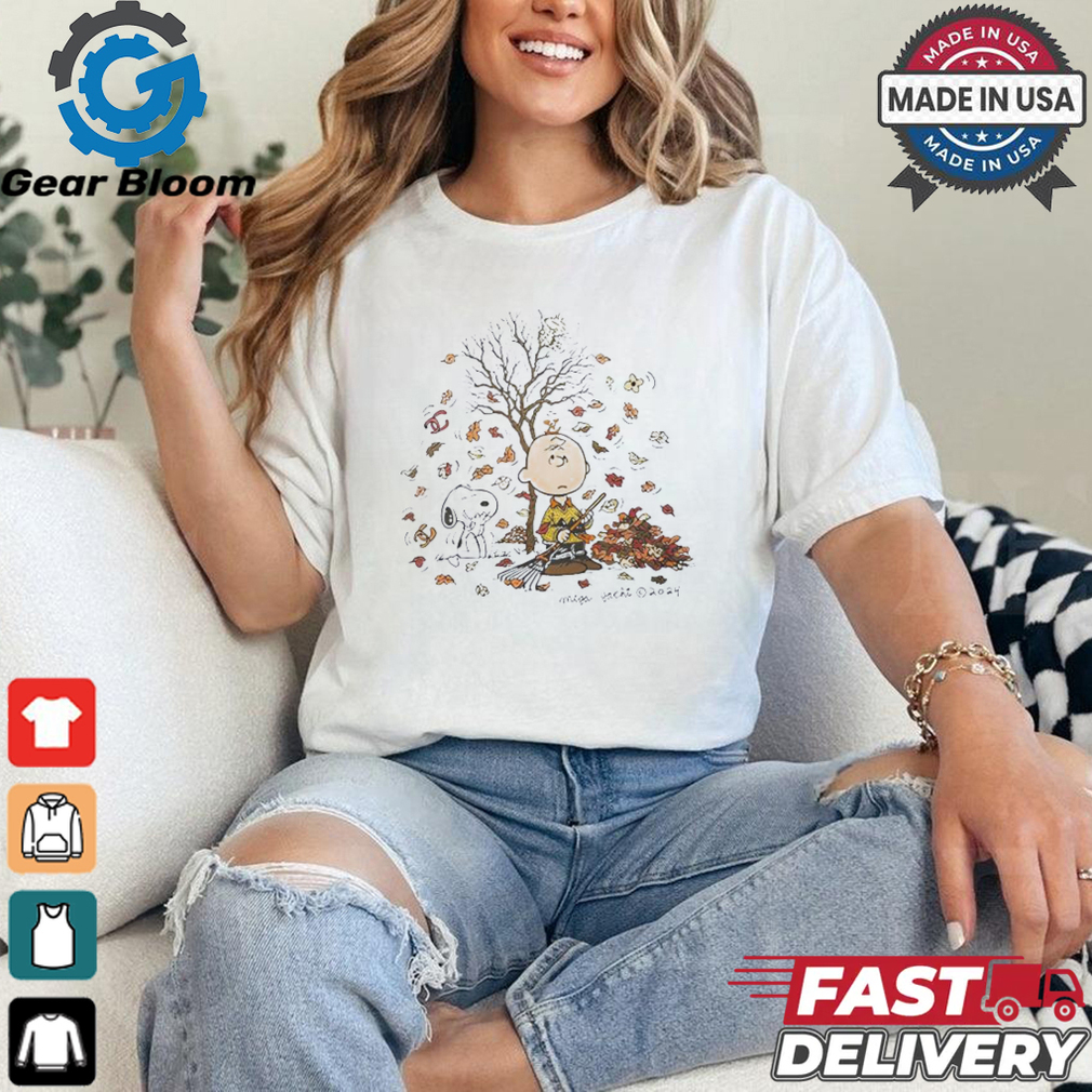 Snoopy and Charlie Brown Mega Yacht shirt Snoopy and Charlie Brown Mega Yacht shirt