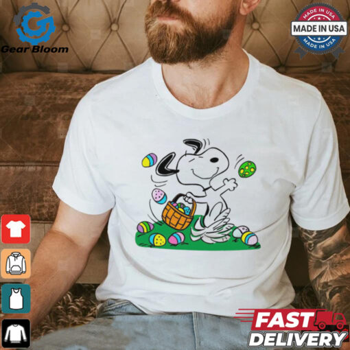 Snoopy happy easter day shirt