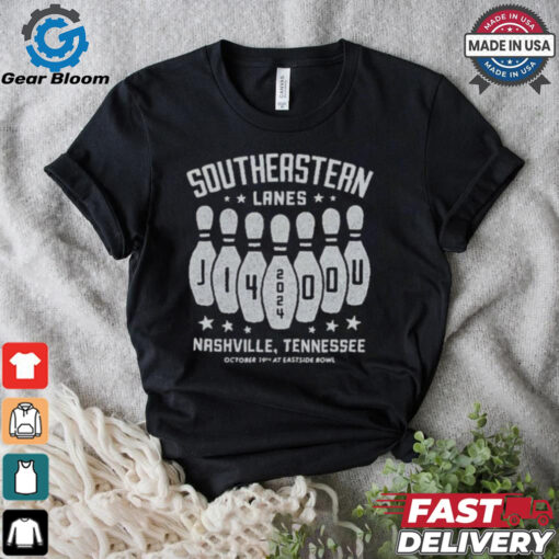 Southeastern Lanes At Eastside Bowl On Oct 19 2024 In Nashville TN Shirt