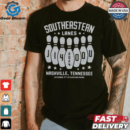 Southeastern Lanes At Eastside Bowl On Oct 19 2024 In Nashville TN Shirt