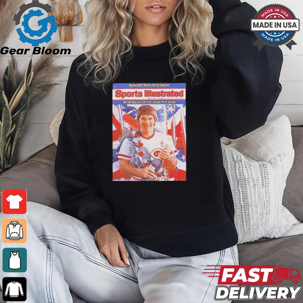 Sports Illustrated Sportsman of the year Pete Rose vintage shirt Sports Illustrated Sportsman of the year Pete Rose vintage shirt