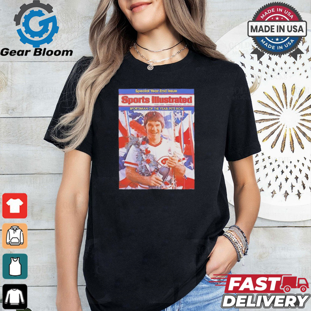 Sports Illustrated Sportsman of the year Pete Rose vintage shirt Sports Illustrated Sportsman of the year Pete Rose vintage shirt