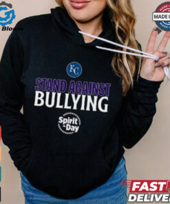 Stand Against Bullying Spirit Day Kansas City Royals Shirt