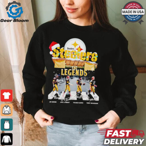 Steelers the legends thank you for the memories Christmas Shirt