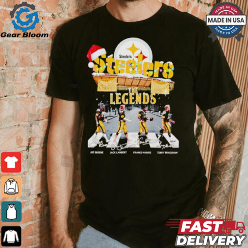 Steelers the legends thank you for the memories Christmas Shirt