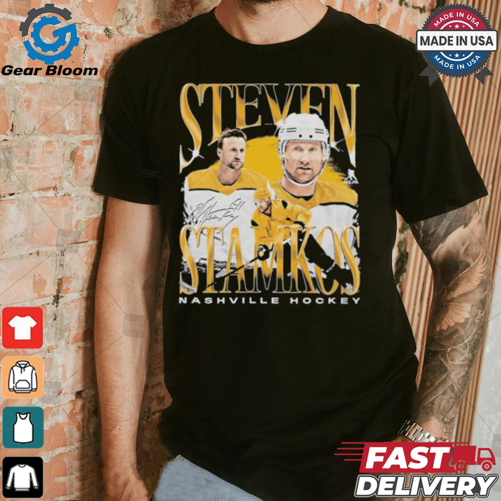 Steven stamkos nashville vintage signature shirt Steven stamkos nashville vintage signature shirt