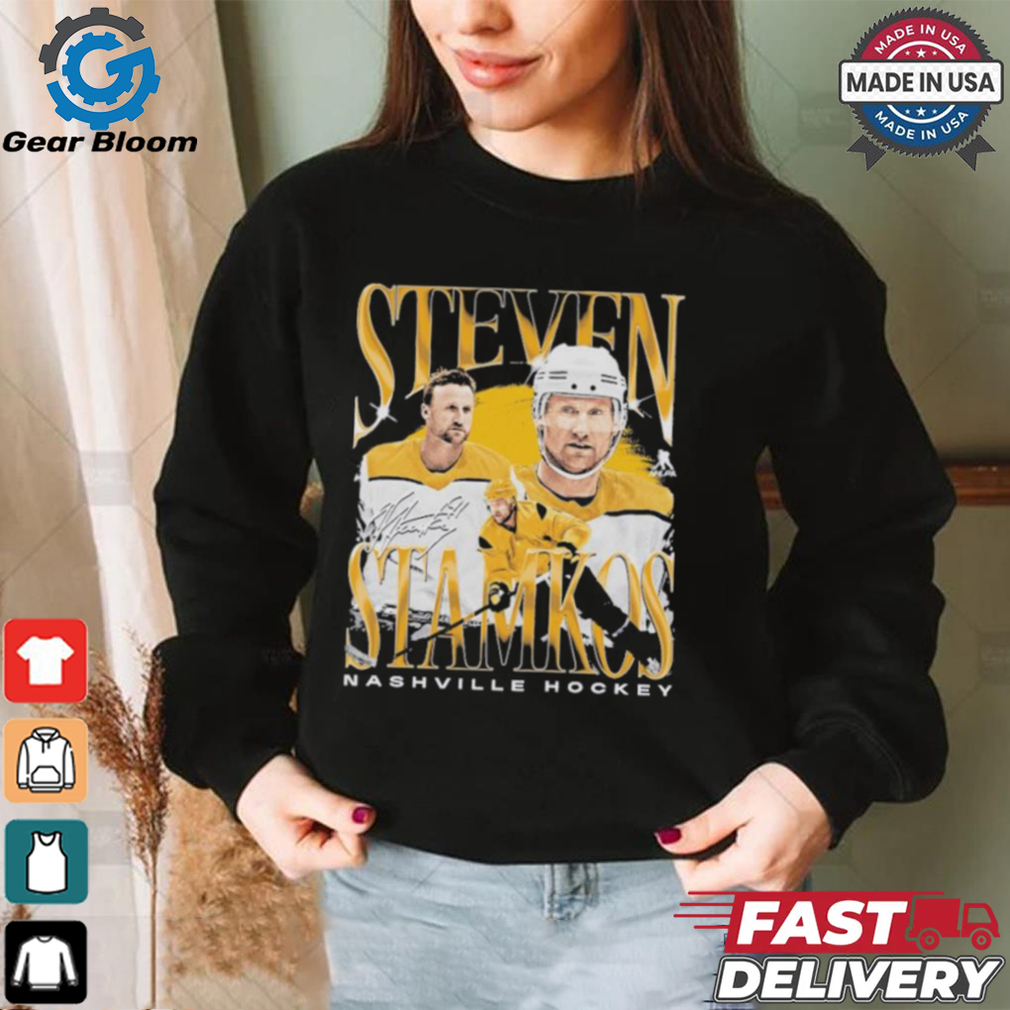 Steven stamkos nashville vintage signature shirt Steven stamkos nashville vintage signature shirt