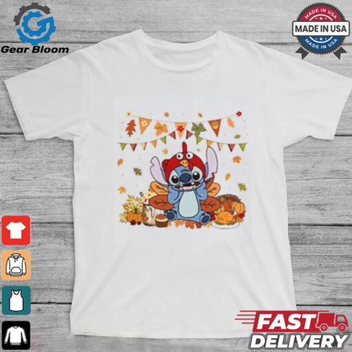 Stitch Disney Happy Thanksgiving Shirt