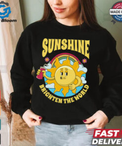 Sunshine brighten the world   dark T Shirt