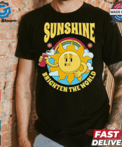 Sunshine brighten the world   dark T Shirt