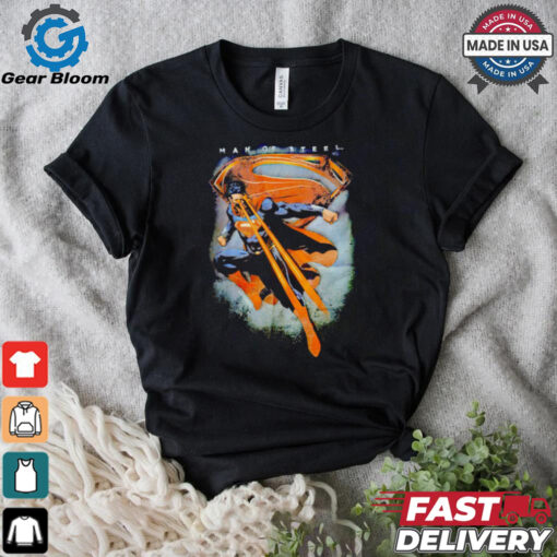 Superman man of steel shirt