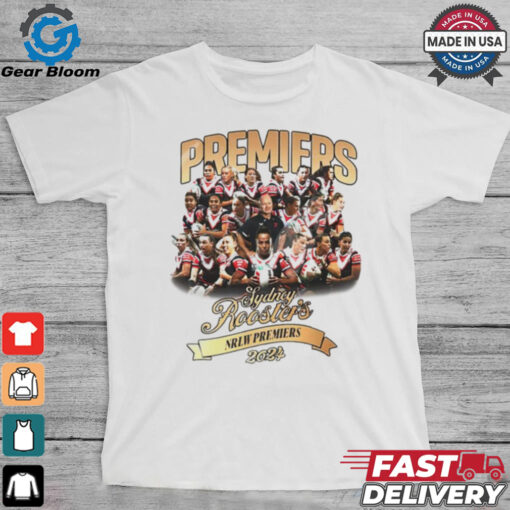 Sydney Roosters 2024 NRLW Premiers shirt