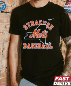 Syracuse Mets Workmark Over State Short Sleeve T Shirt