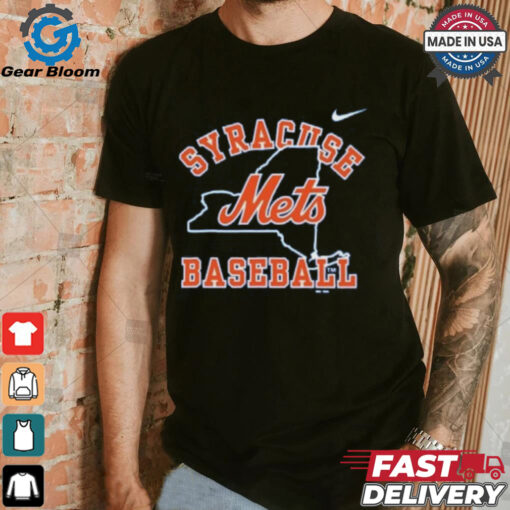 Syracuse Mets Workmark Over State Short Sleeve T Shirt