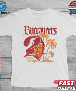 Tampa Bay Buccaneers Duvin Designs Co. Cream Full Zip Shirt