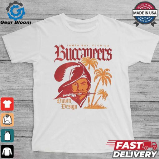Tampa Bay Buccaneers Duvin Designs Co. Cream Full Zip Shirt