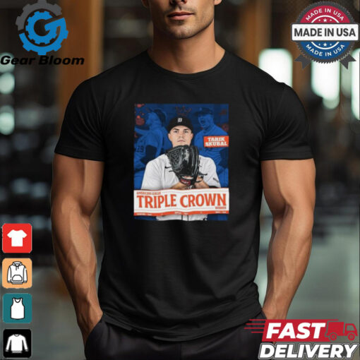 Tarik Skubal American League Triple Crown Winner Shirt