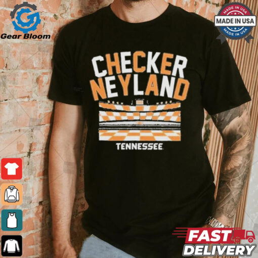 Tennessee Football Checker Neyland T shirts