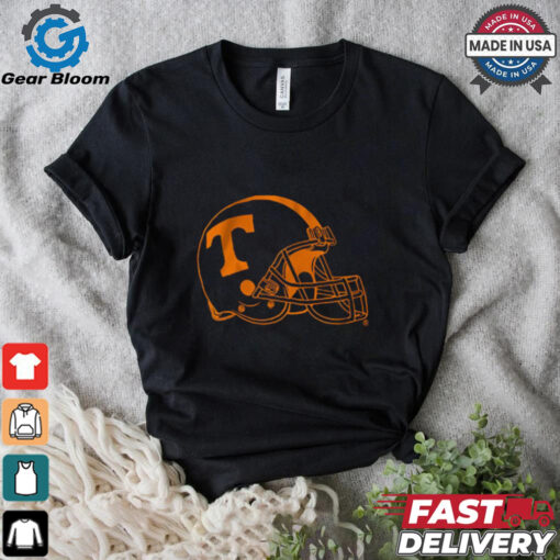 Tennessee Football Dark Mode Helmet T Shirt