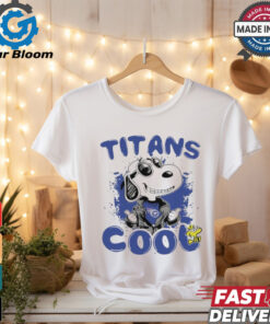 Tennessee Titans NFL Team Snoopy Joe Cool T Shirt