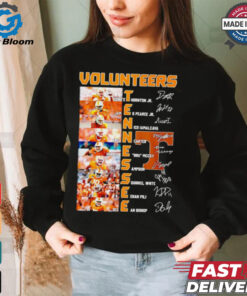 Tennessee Volunteers name and signature photo shirt