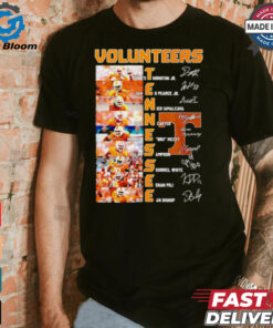 Tennessee Volunteers name and signature photo shirt