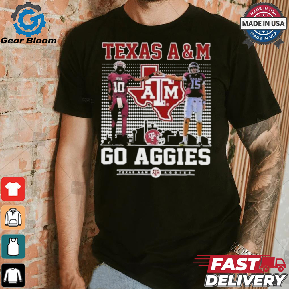 Texas A&m Aggies Marcel Reed And Conner Weigman Go Aggies Shirt Texas A&m Aggies Marcel Reed And Conner Weigman Go Aggies Shirt