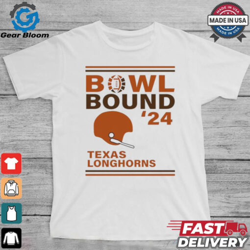 Texas Longhorns 2024 Bowl Bound Helmet Shirt