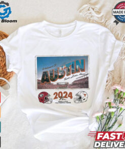 Texas Longhorns 2024 Georgia Gameday Austin Postcard Shirt