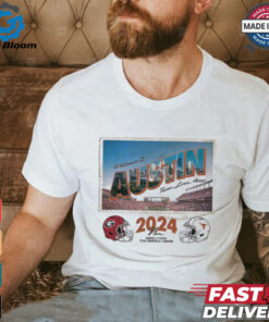 Texas Longhorns 2024 Georgia Gameday Austin Postcard Shirt