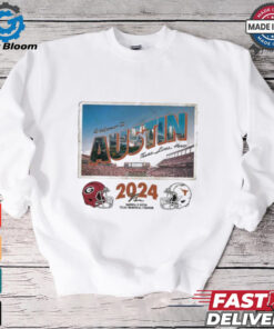 Texas Longhorns 2024 Georgia Gameday Austin Postcard Shirt