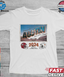 Texas Longhorns 2024 Georgia Gameday Austin Postcard Shirt