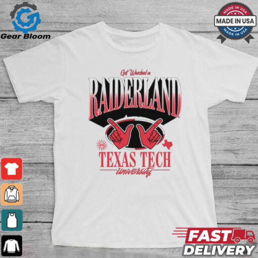 Texas Tech Red Raiders Get Wrecked in Raiderland t shirt