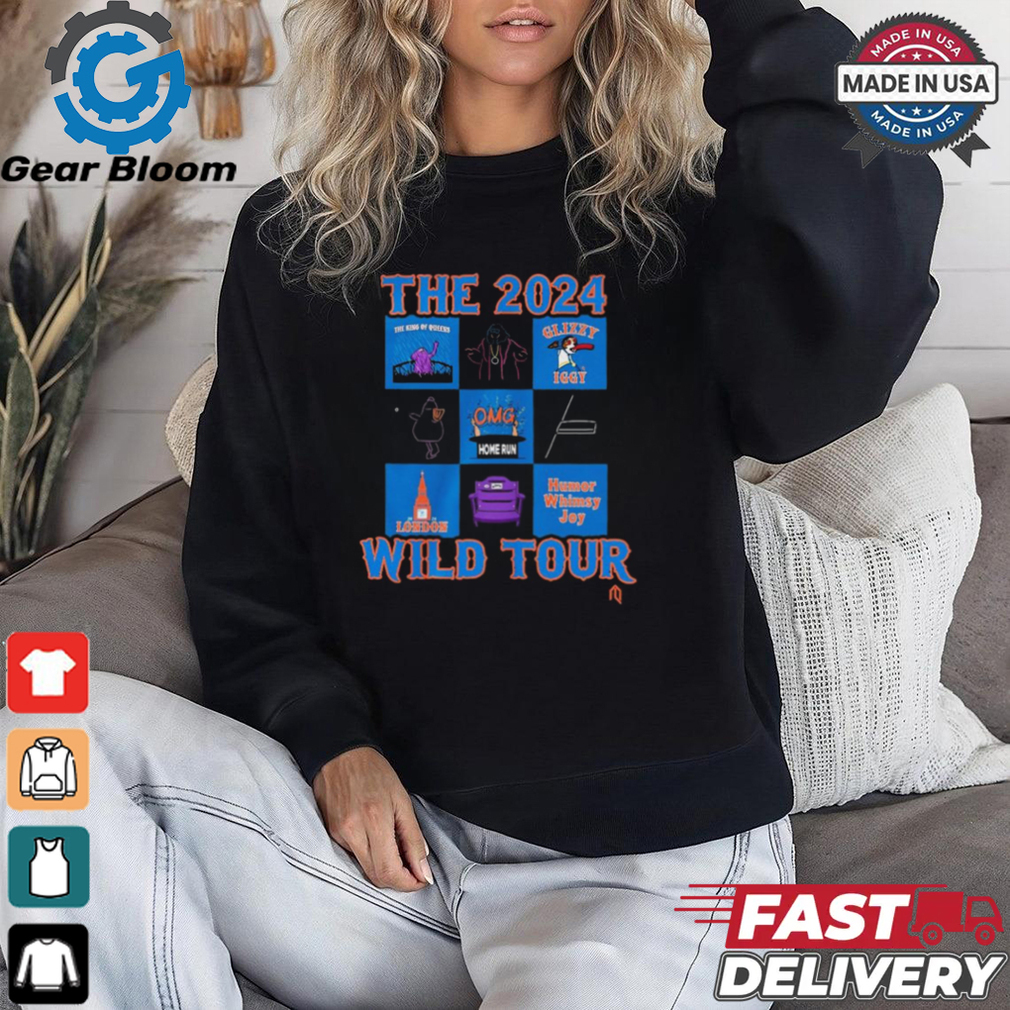 The 2024 Wild Tour #LFGM The King Of Queens, OMG Home Run New York Mets t shirt The 2024 Wild Tour #LFGM The King Of Queens, OMG Home Run New York Mets t shirt