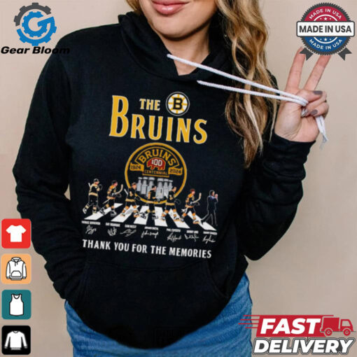 The Bruins 100 years 1924 2024 Centennial players Shirt