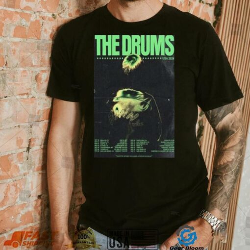 The Drums Usa Tour 2024 T shirt