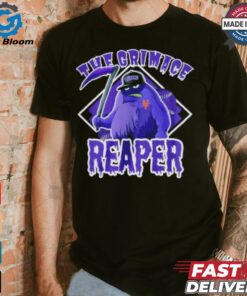 The Grimace Reaper Queens baseball parody MLB shirt