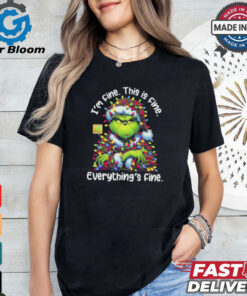 The Grinch Light I’m Fine This Is Fine Everything’s Fine Shirt