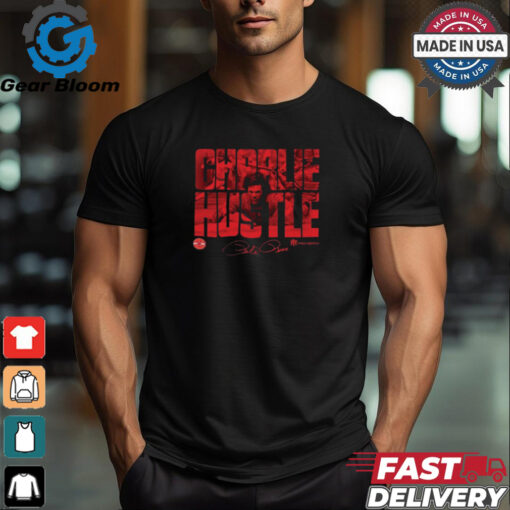 The Hit King Charlie Hustle Pete Rose Signature t shirt