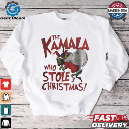 The Kamala Who Stole Christmas T shirt