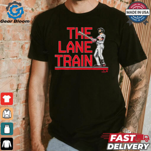 The Lane Train Lane Thomas Cleveland Guardians t shirt